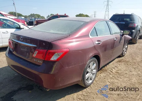 2007 Lexus Es 350 z USA, uszkodzony, nr VIN JTHBJ46GX72018584